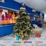 Trang trí sự kiện Noel 2025 với cây thông Noel khổng lồ & ánh sáng LED đẹp lung linh