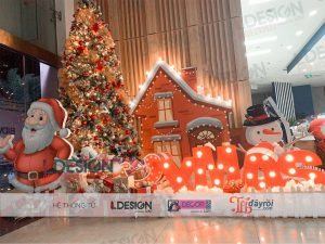Xu hướng tiểu cảnh Noel hoành tráng ngoài trời