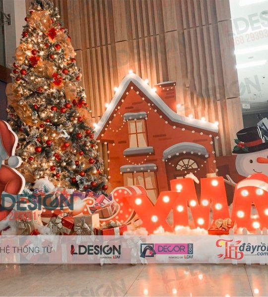 Thi công tiểu cảnh Noel tại Tp.HCM