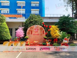 Thi Công Tiểu Cảnh Tết Quê 2026 – Không Gian Xuân Truyền Thống